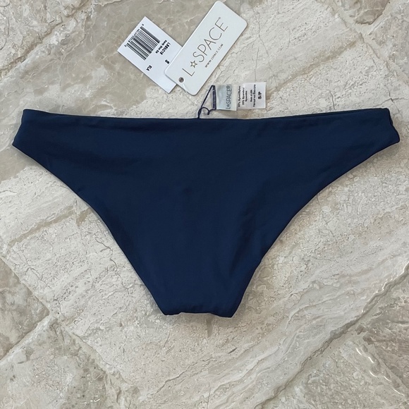 NWT L*Space Slate Blue Sandy Bikini Bottom (Size S) - Picture 4 of 6